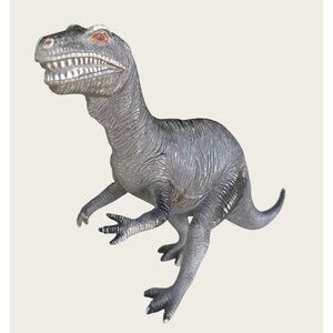 Imperial Allosaurus Dinosaur Dino Figure Toy Plastic Made In China 7.5"